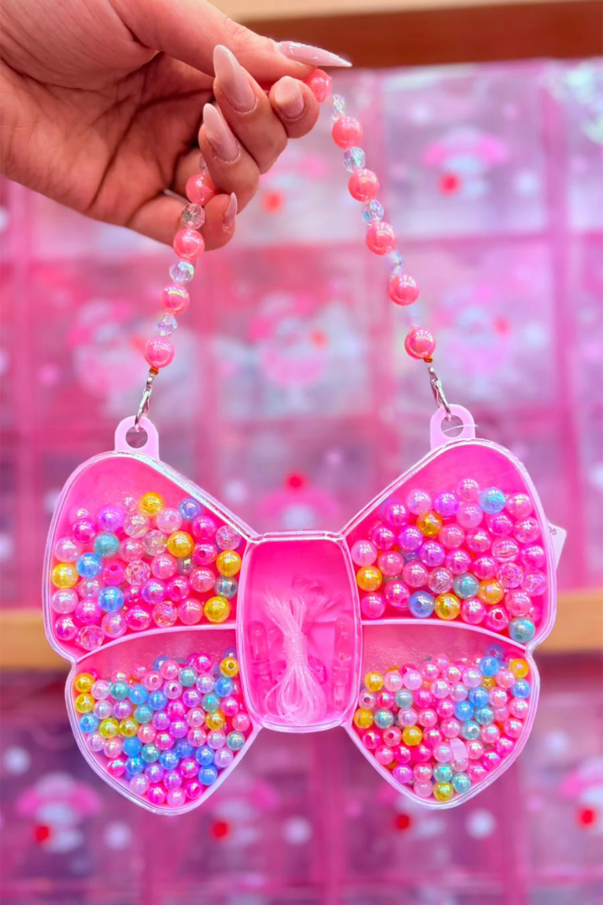 Lovely Serisi Fiyonklu Çocuk Boncuklu Kendin Yap Takı Seti