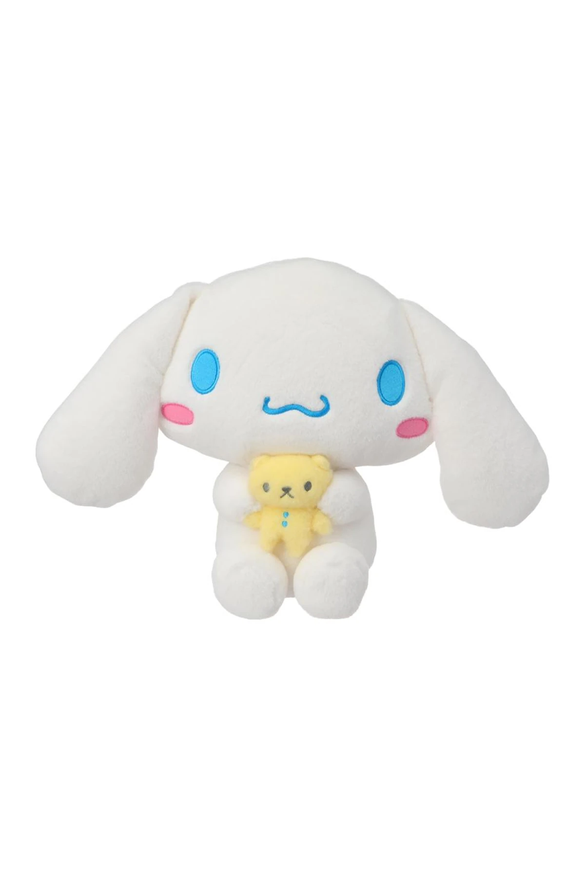 Sanrio Lisanslı Cinnamoroll 28 cm Küçük Arkadaşıyla Oturan Peluş Oyuncak