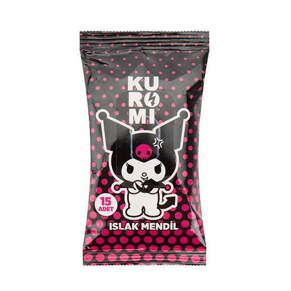 Kuromi Islak Cep Mendili 15Yp 