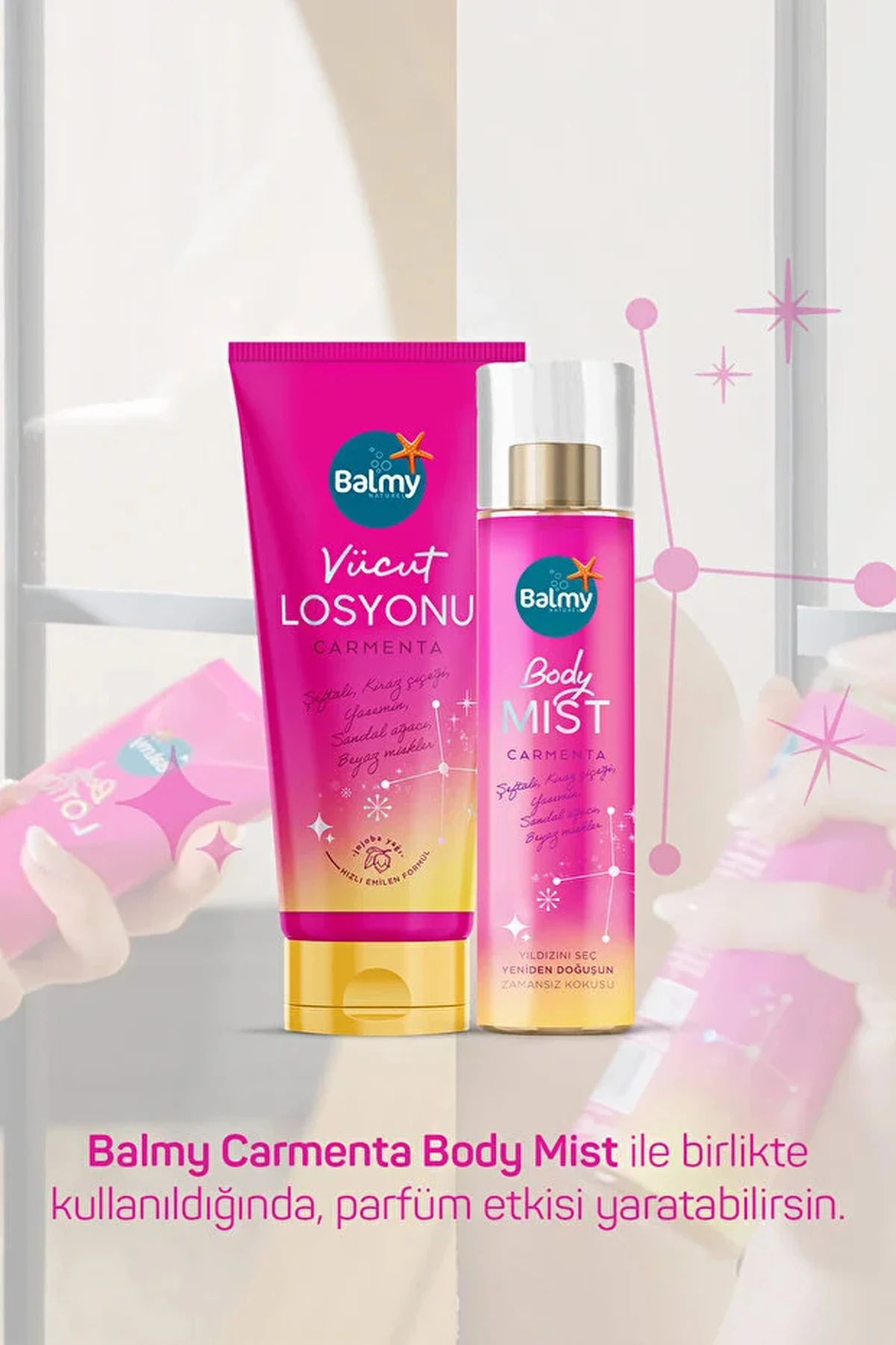 Balmy Carmenta Vücut Losyon Narenciye-SıcakOdunsu Koku 200ml