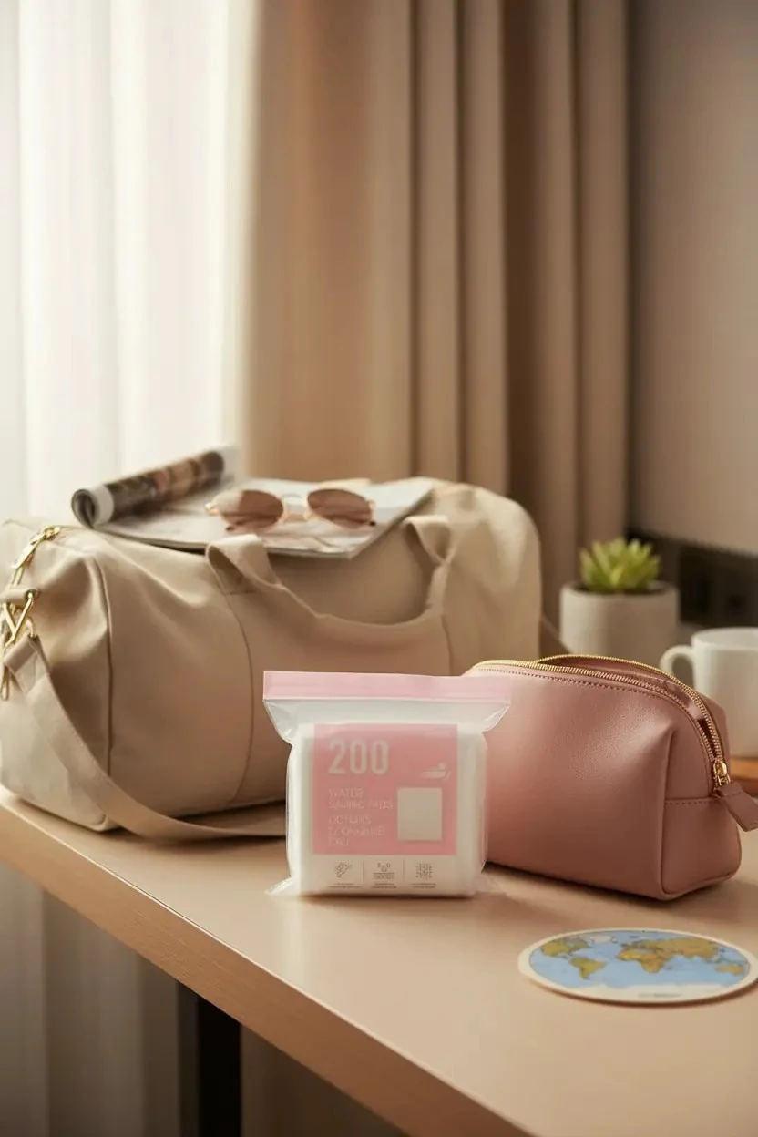 Yumuşak Su Tasarruflu Makyaj Temizleme Pamuğu (200 Adet)