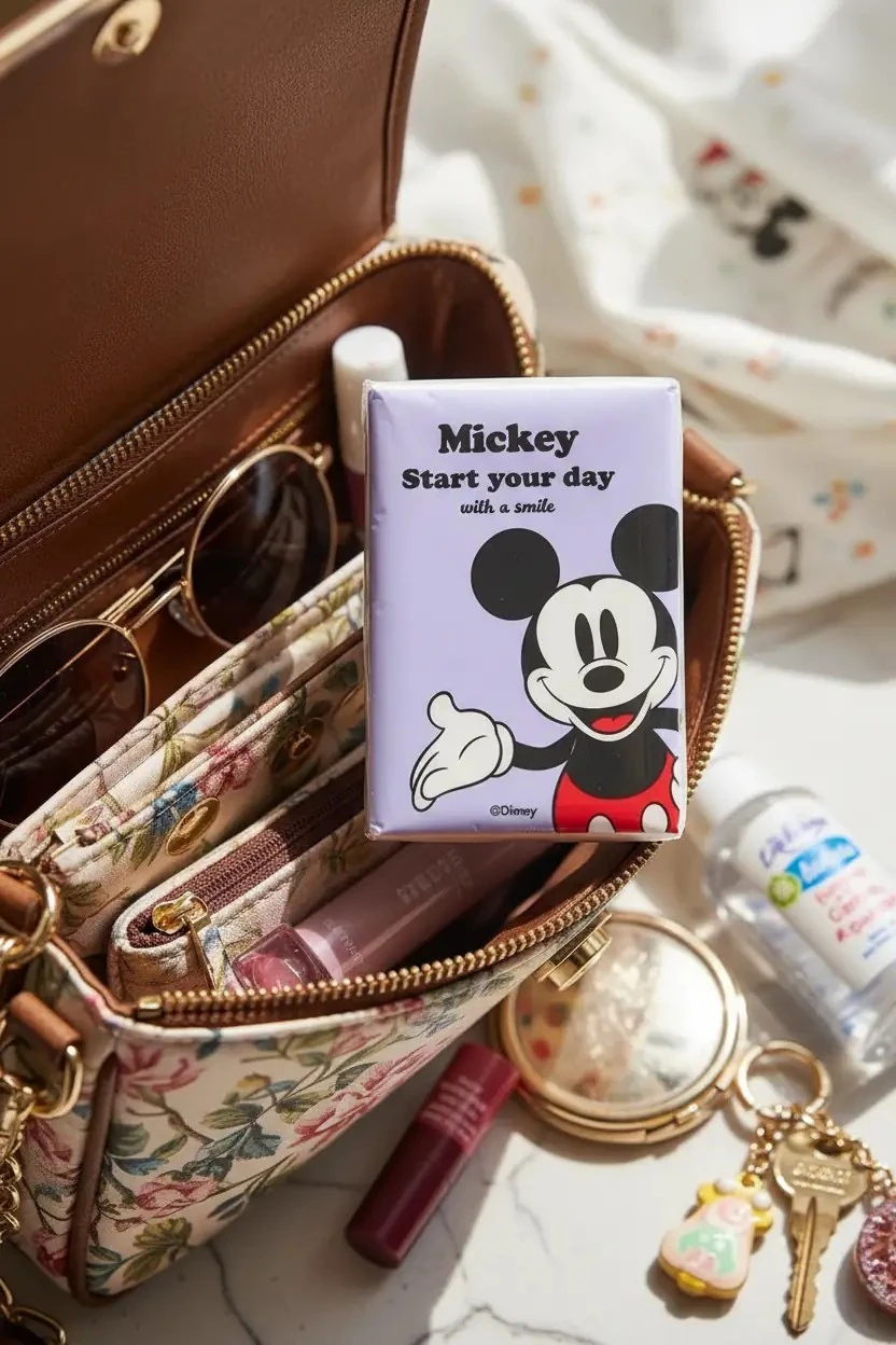 Disney 100.Yıl Lisanslı Kokulu Kağıt Mendil 7Yp. 12'li Paket