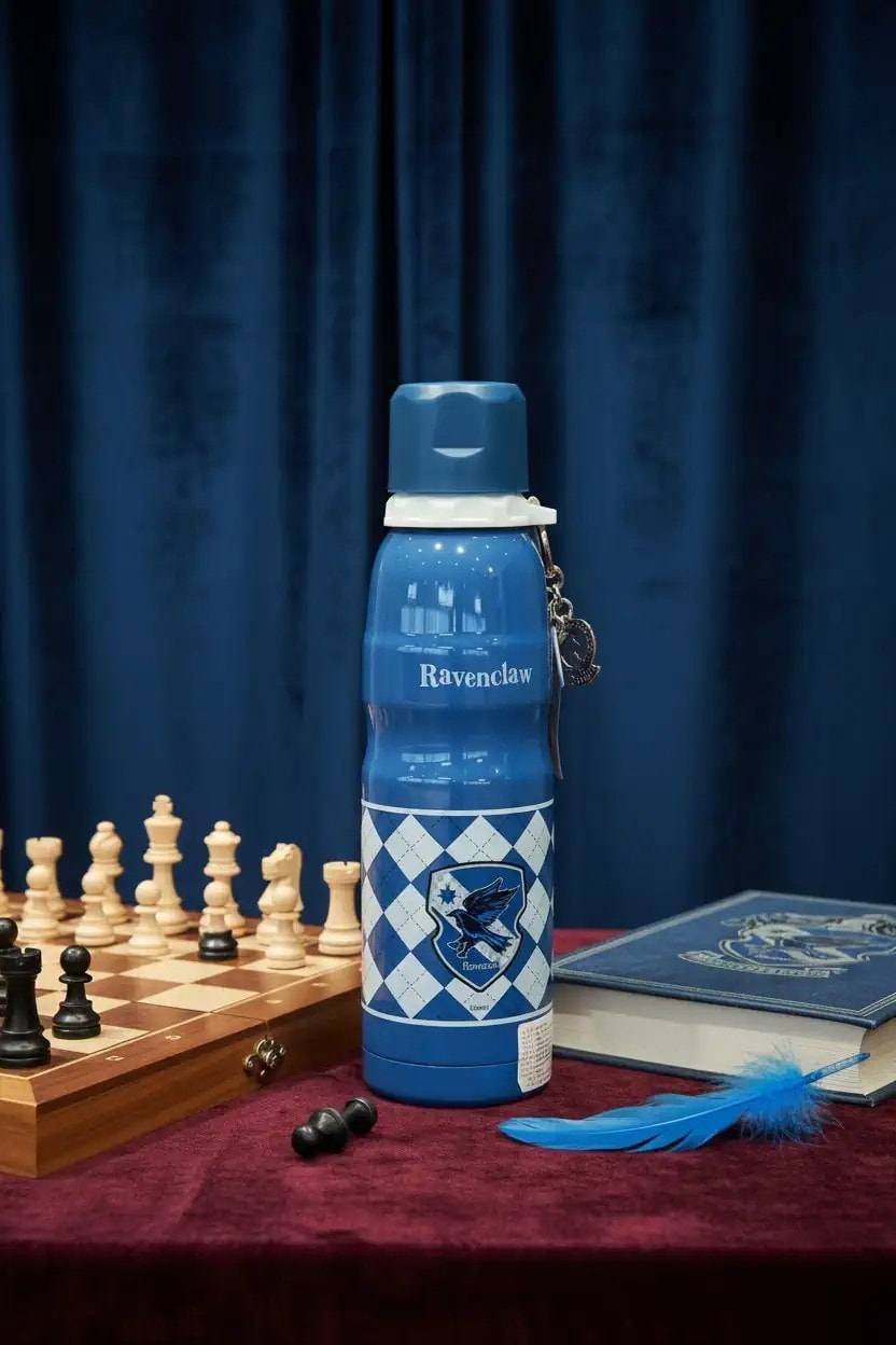Harry Potter Lisanslı Charmlı Termos 600 ml - Ravenclaw
