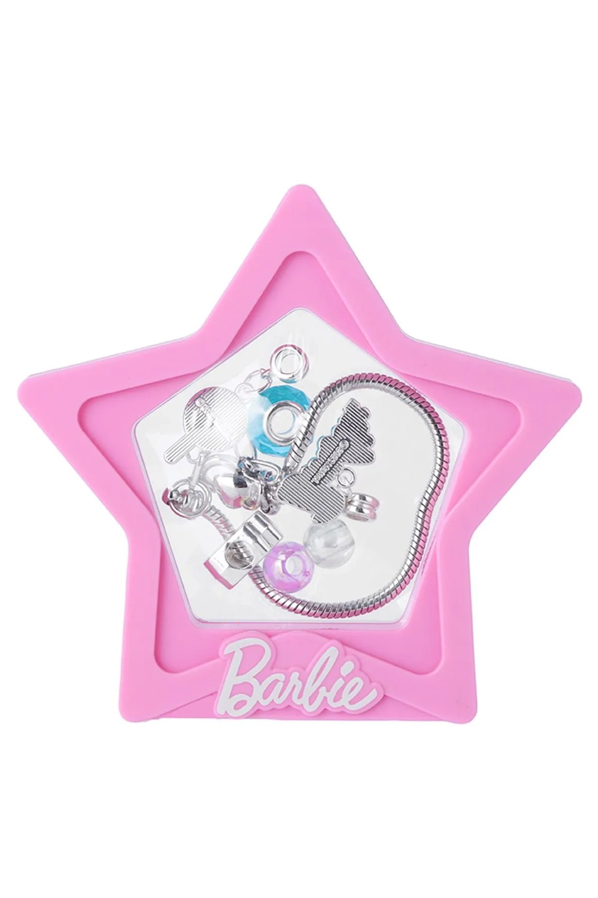 Barbie Lisanslı Yıldız Kutulu Kendin Yap Bileklik Seti