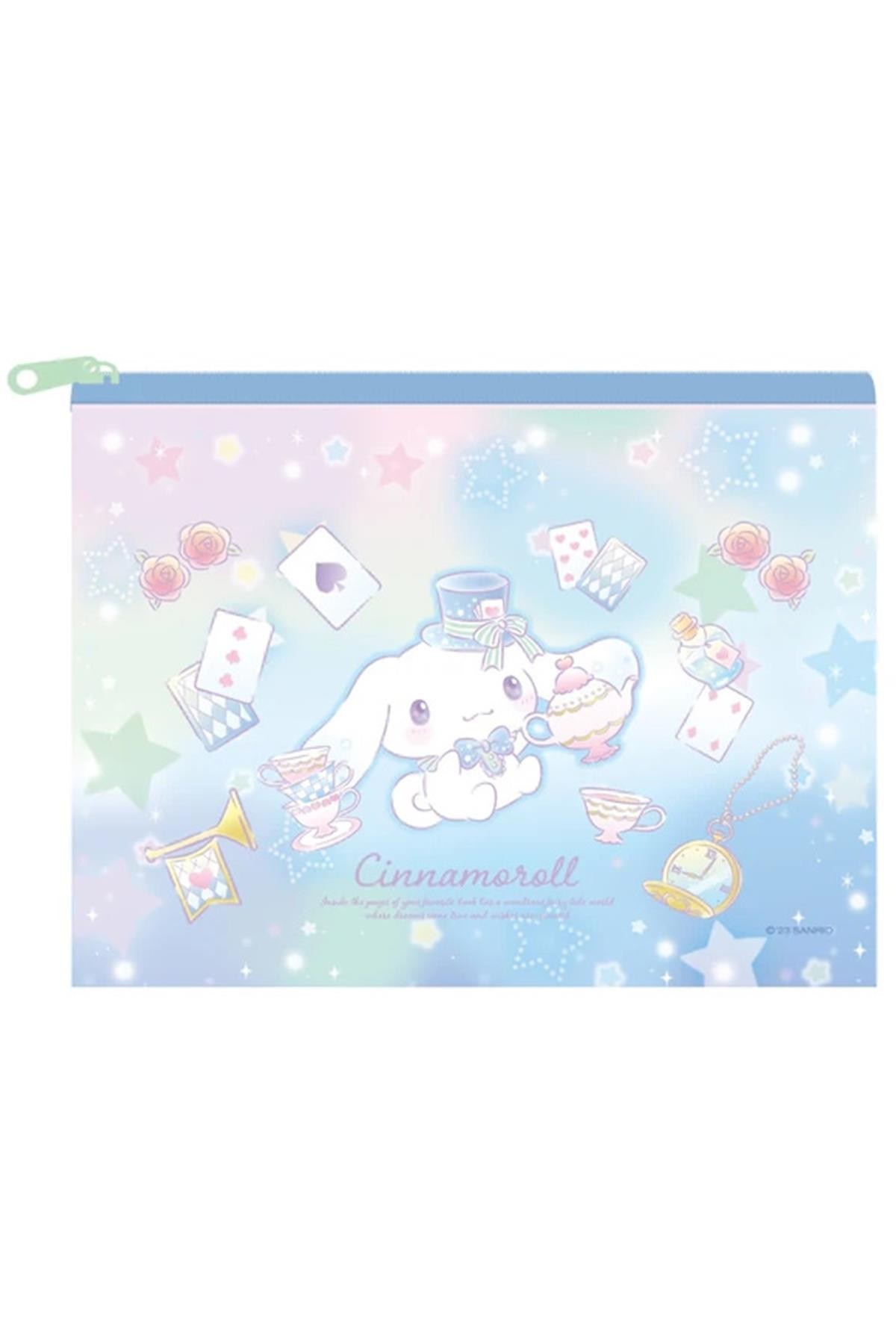 Sanrio Lisanslı Pvc Şeffaf Kalemlik (20*14,5Cm) - Cinnamorol