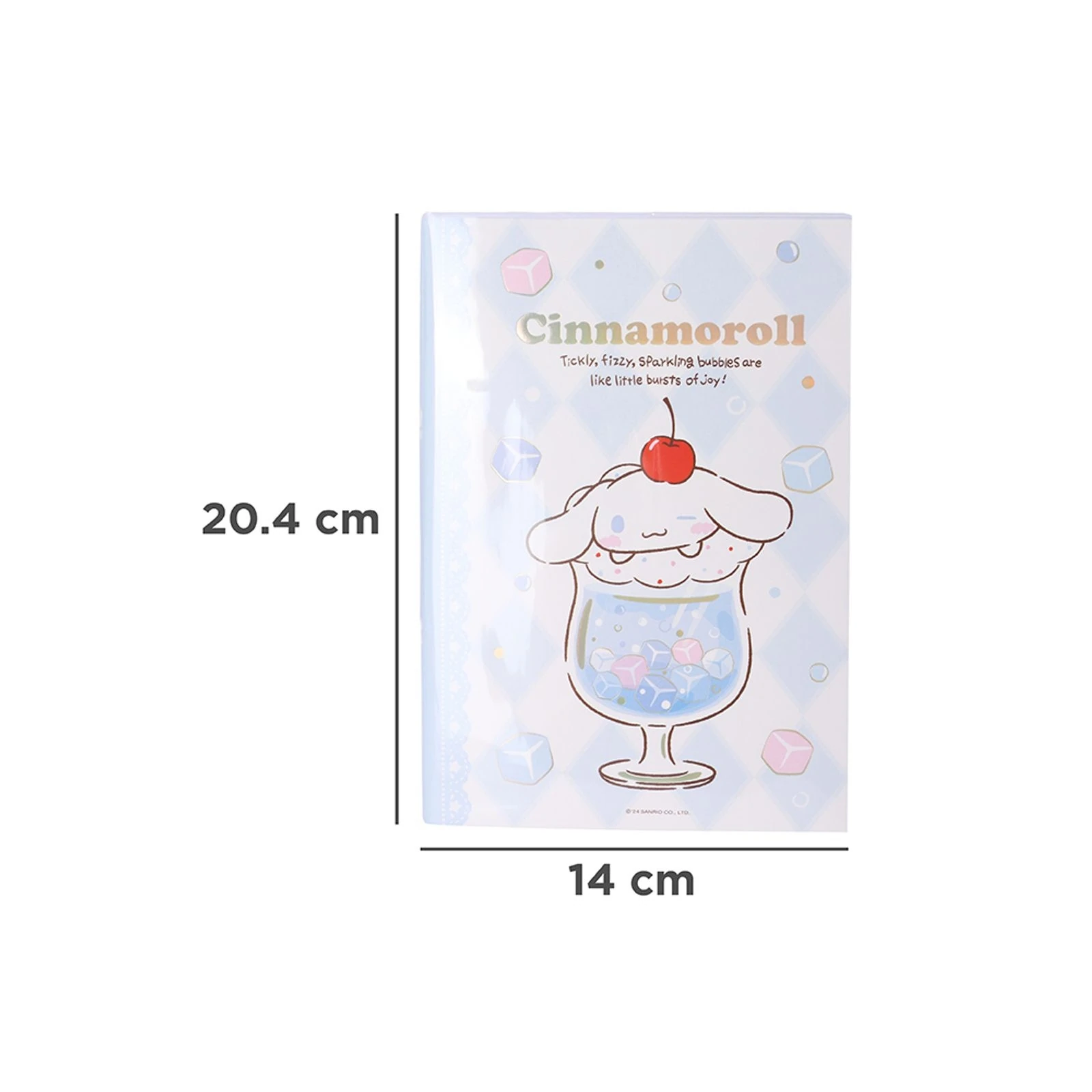 Sanrio Lisanslı Renkli Yaz Serisi Kapaklı 104Yp. A5 Not Defteri - Cinnamoroll