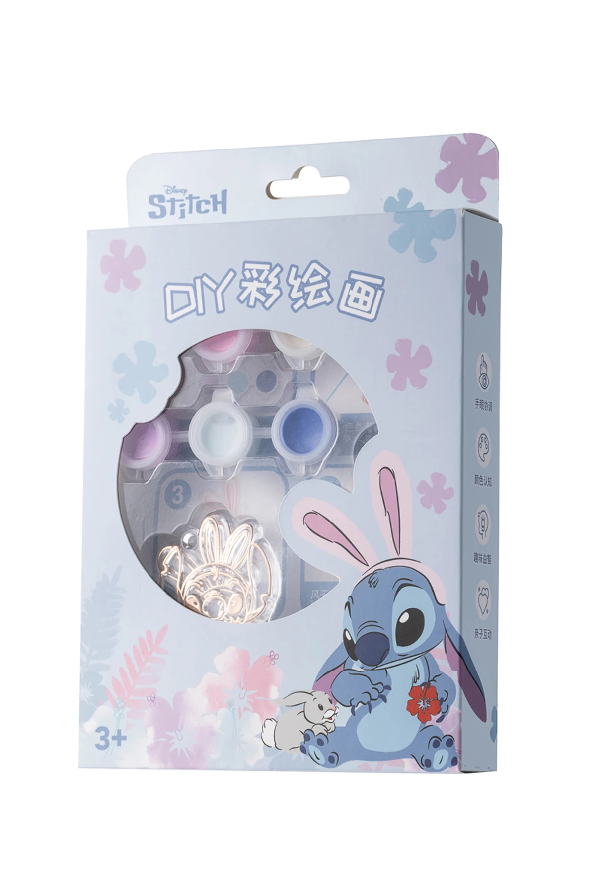 Disney Lilo & Stitch Lisanslı Kendin Yap Boyama Seti