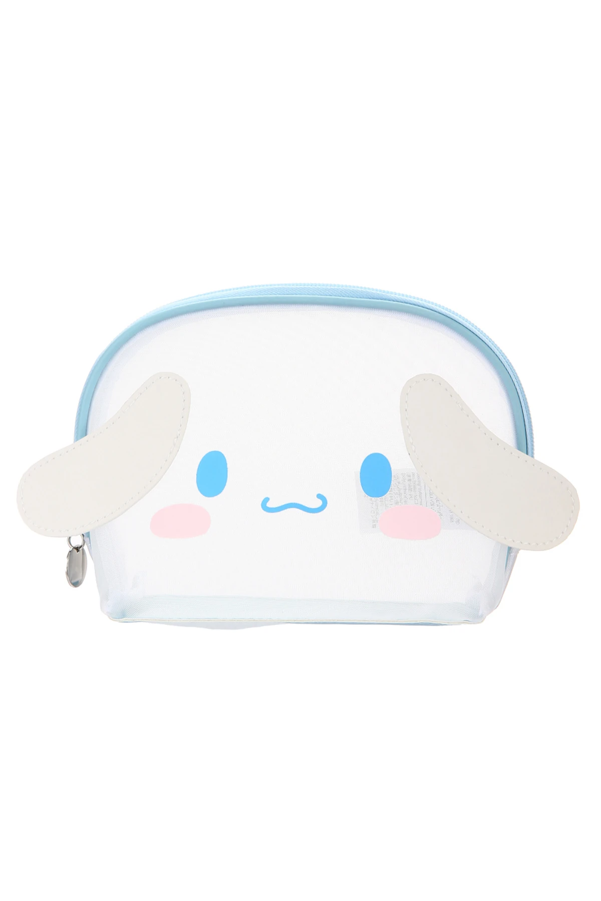 Sanrio Lisanslı Cinnamoroll Fileli Kabuklu Makyaj Çantası