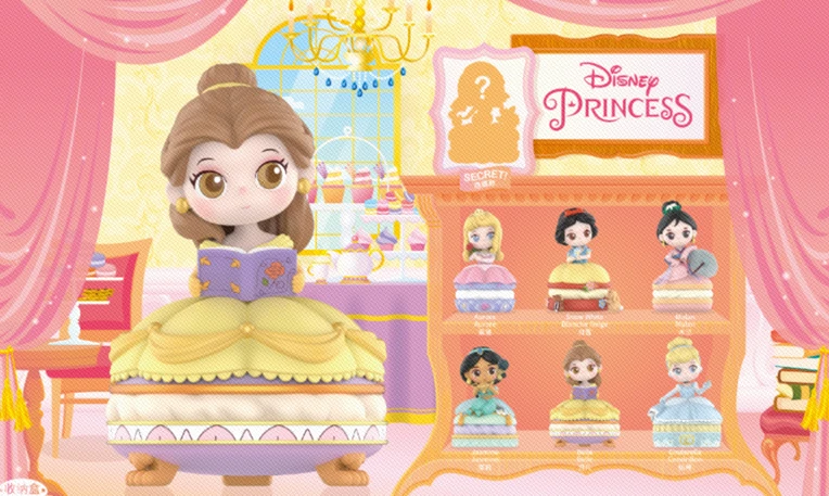 Disney Prensesleriyle Sürprizler Dünyası: Lisanslı Figürlü Düzenleyici Blind Box (Outlet)