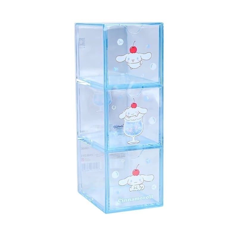 Sanrio Lisanslı 3 Katlı Çekmece Düzenleyici - Cinnamoroll