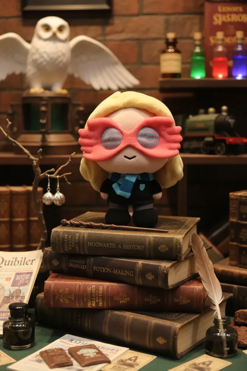 Harry Potter Lisanslı Peluş Oyuncak (Luna)