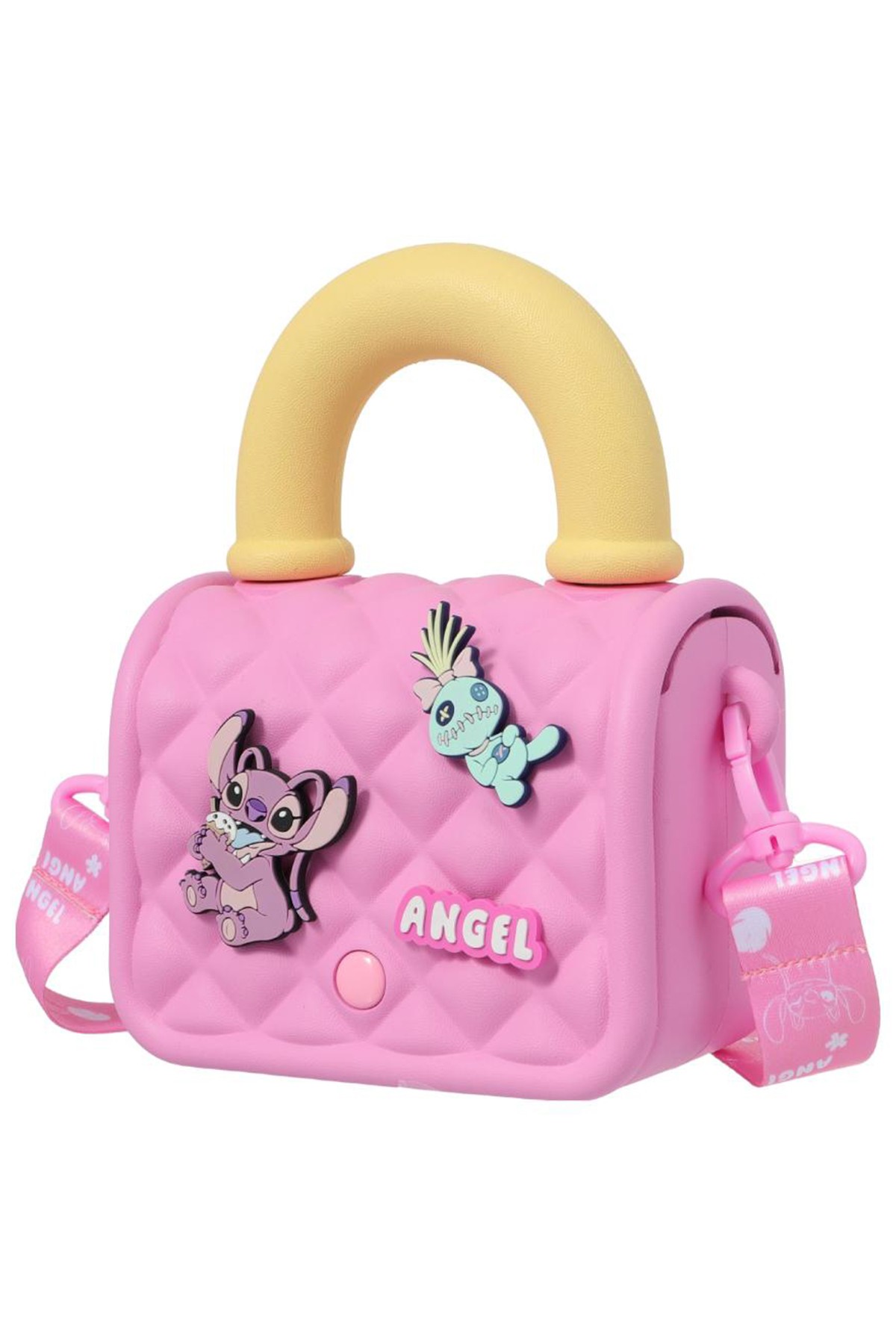Disney Lilo&Stitch Lisanslı EVA Çapraz Çanta (Angel, Pembe)