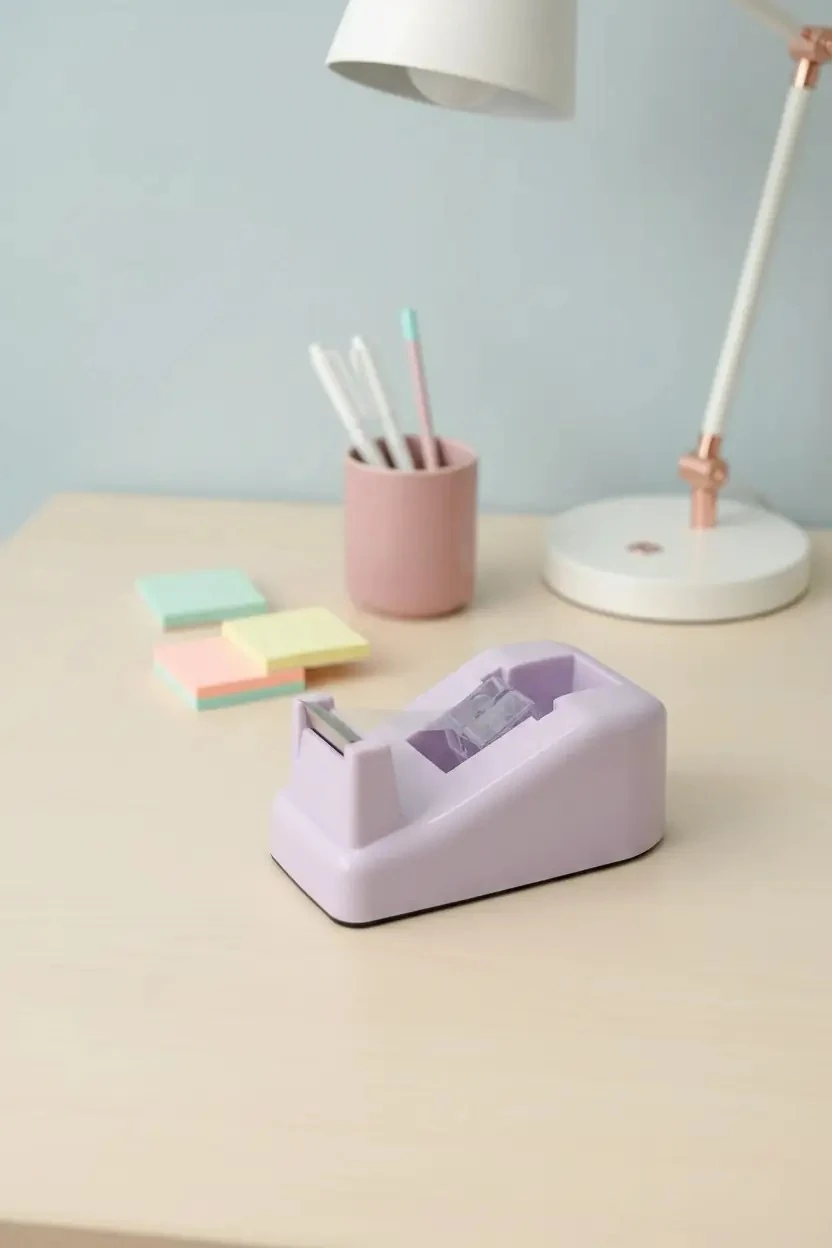 Miniso Lisanslı Temel Seri Bant Kesicili Yapışkan Bant 10,4 Cm – Kompakt Tasarım