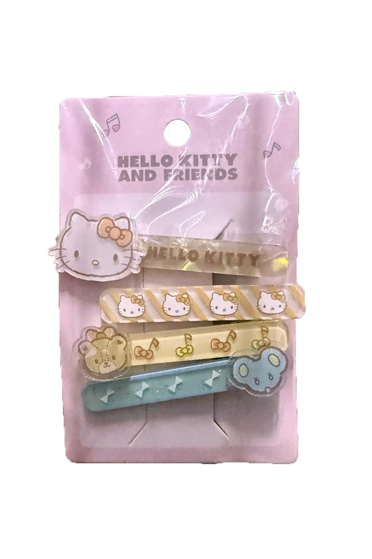 Sanrio Lisanslı Hello Kitty ve Arkadaşları Serisi Saç Klipsi