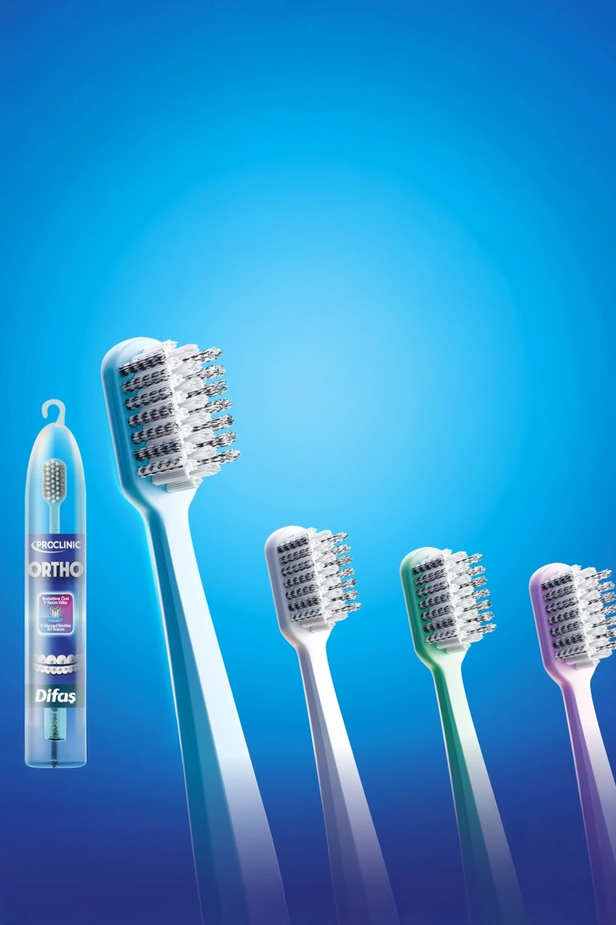 Difaş Proclinic Ortho Diş Fırçası (Yumuşak)