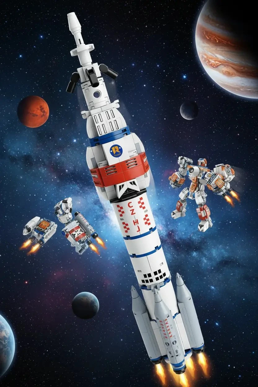 5'i 1 Arada Havacılık Transformation Serisi Roket (5-5)