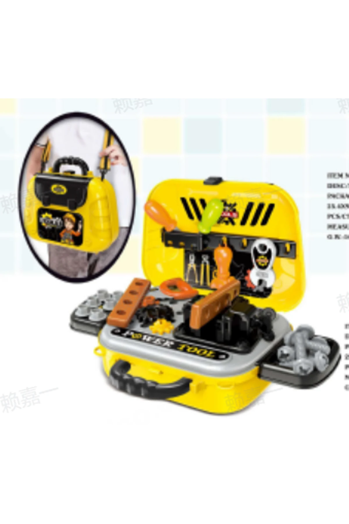 Çantalı Evcilik Oyunu (Tamir Seti)