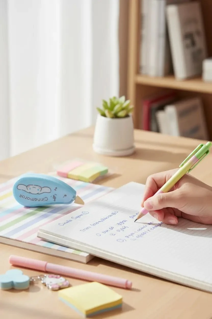 Sanrio Lisanslı Cinnamoroll Stacking Fun Serisi Düzeltme Bandı