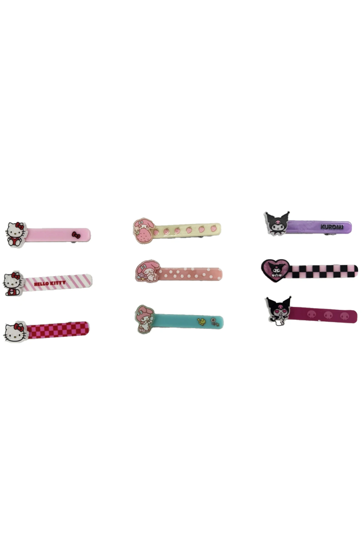 Hello Kitty Lisanslı Saç Tokası (3 adet)