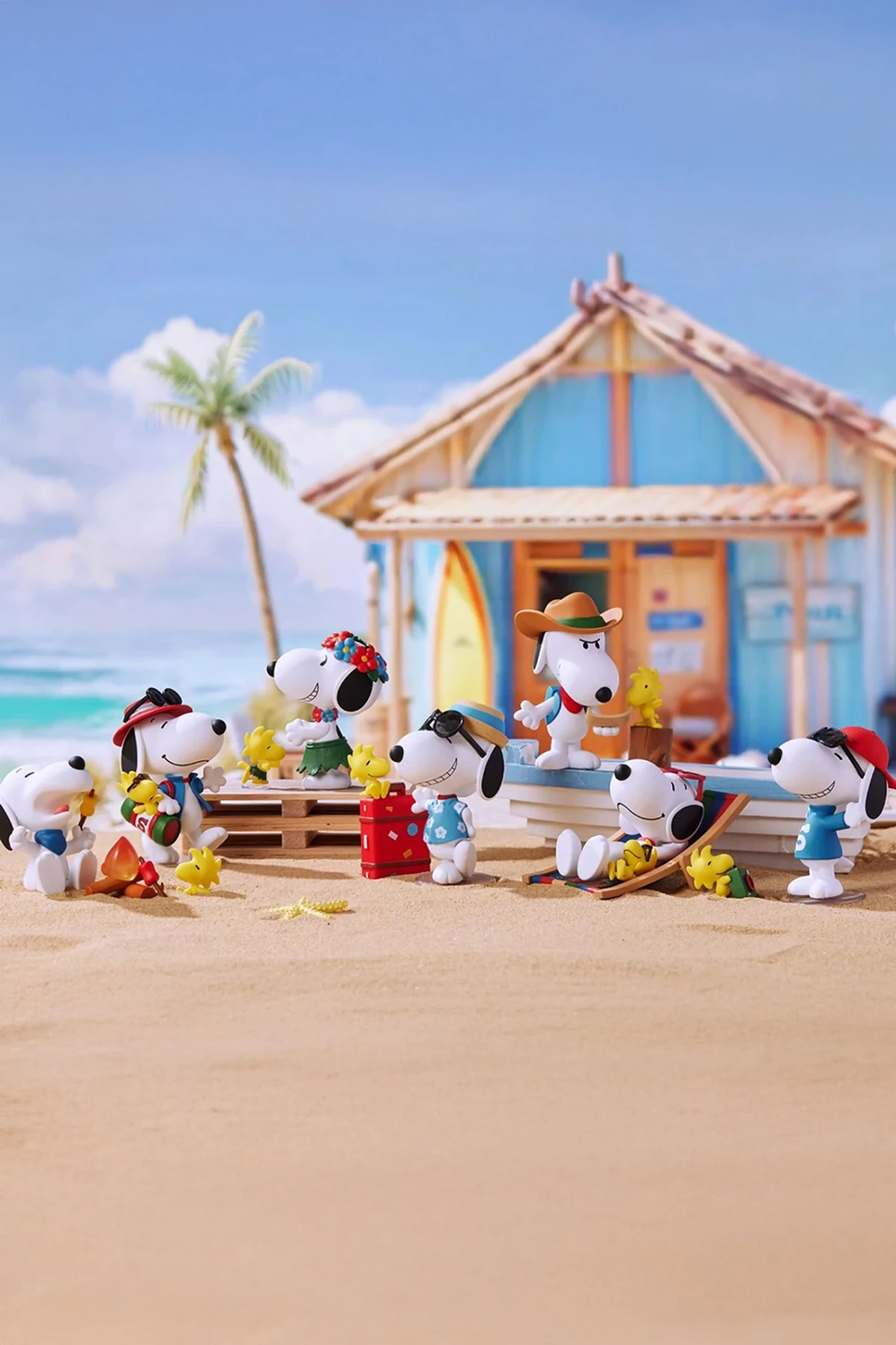 Snoopy Lisanslı Seyahat Arkadaşı Serisi Sürpriz Figürlü Kutu - Blind Box