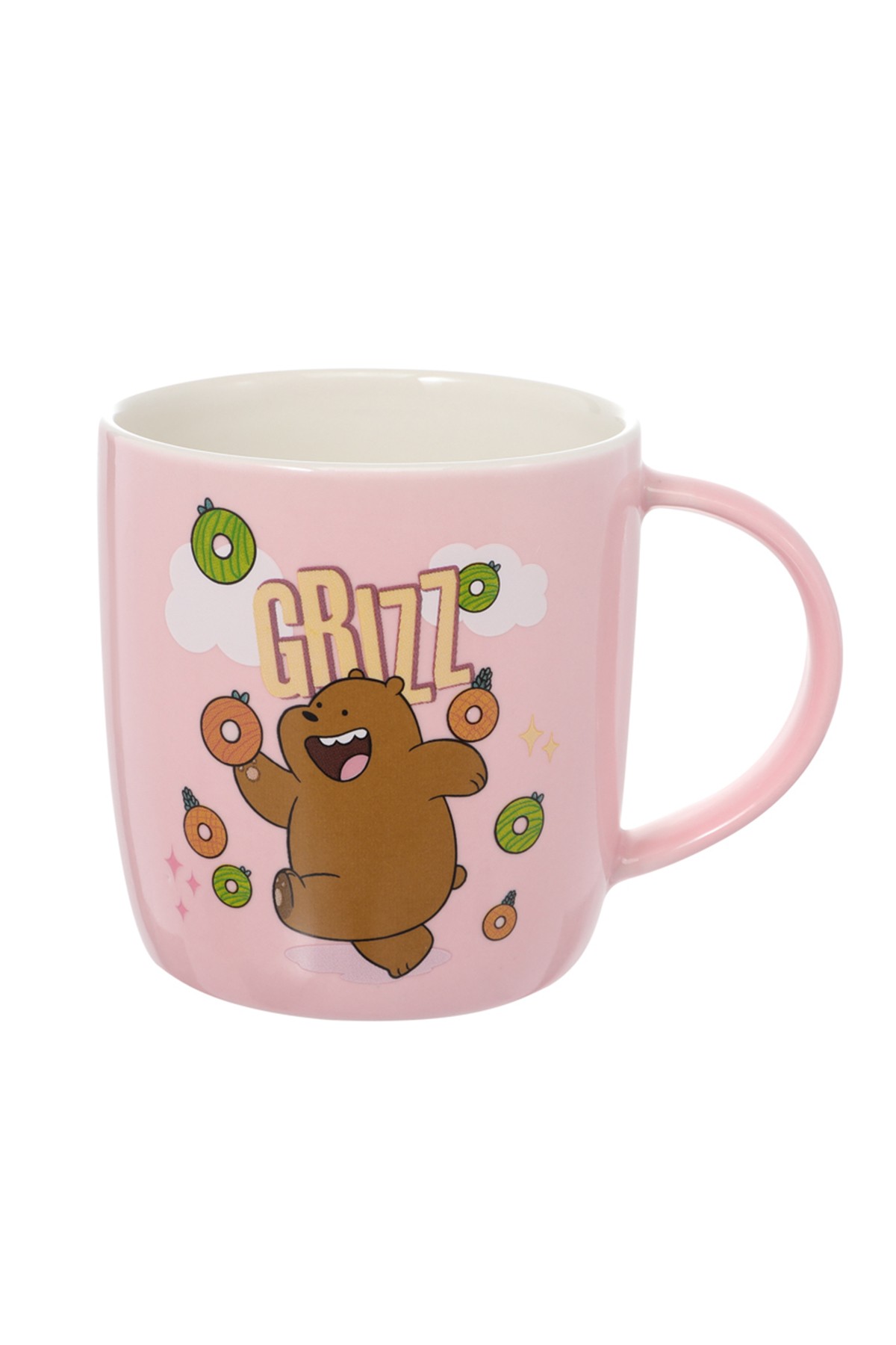 We Bare Bears Lisanslı Tatlı Serisi Kaşıklı Bardak Seti