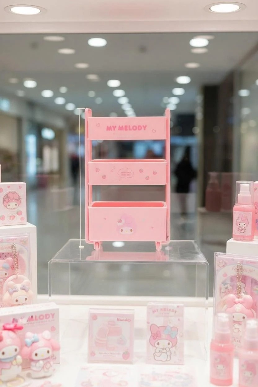 Sanrio Lisanslı My Melody Tekerlekli El Arabası
