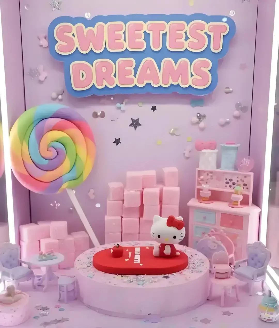 Sanrio Lisanslı Elma Koleksiyonu Masa Üstü Telefon Tutucu (Hello Kitty)