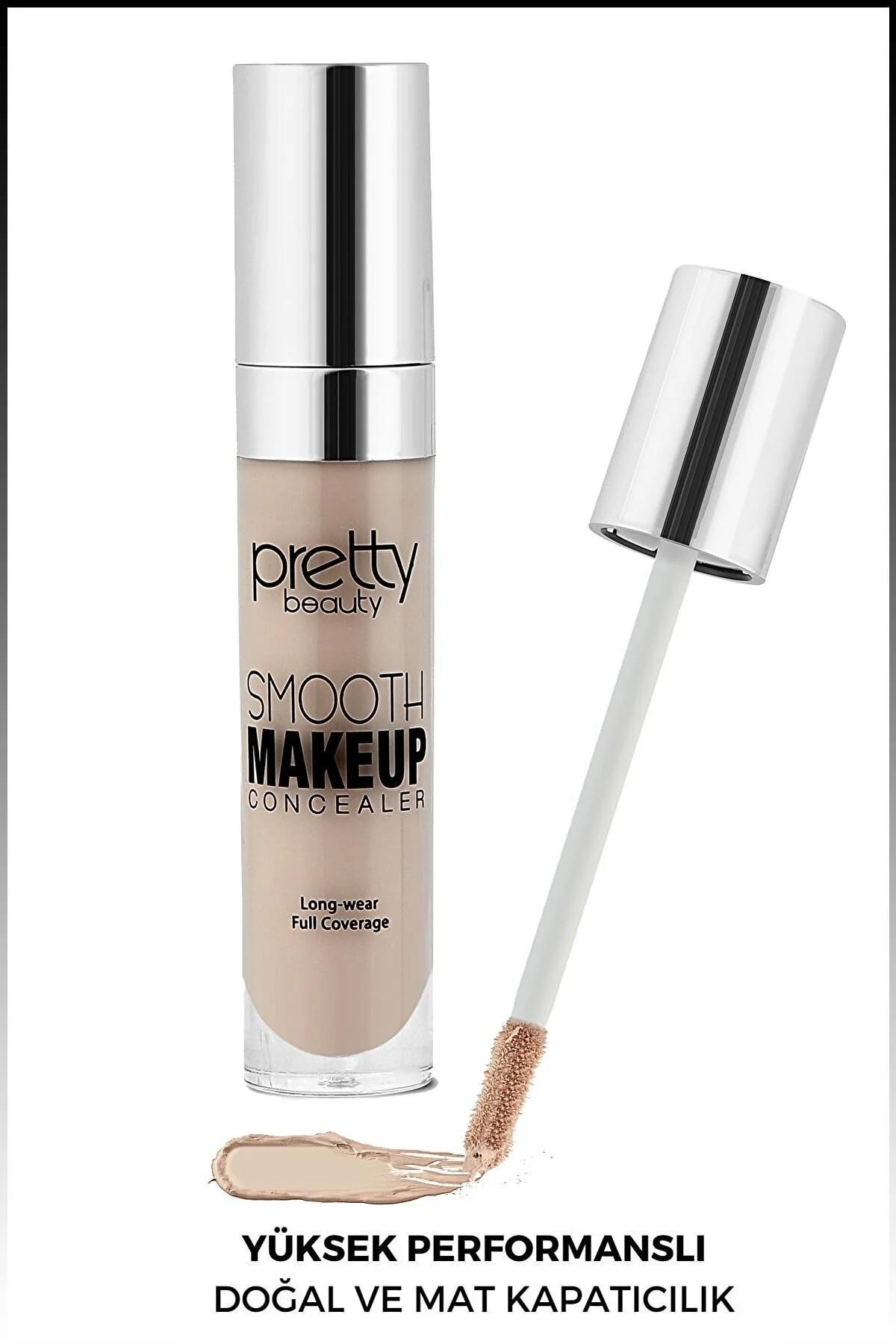 Pretty Beauty Likit Fırçalı Göz Altı Kapatıcısı Concealer