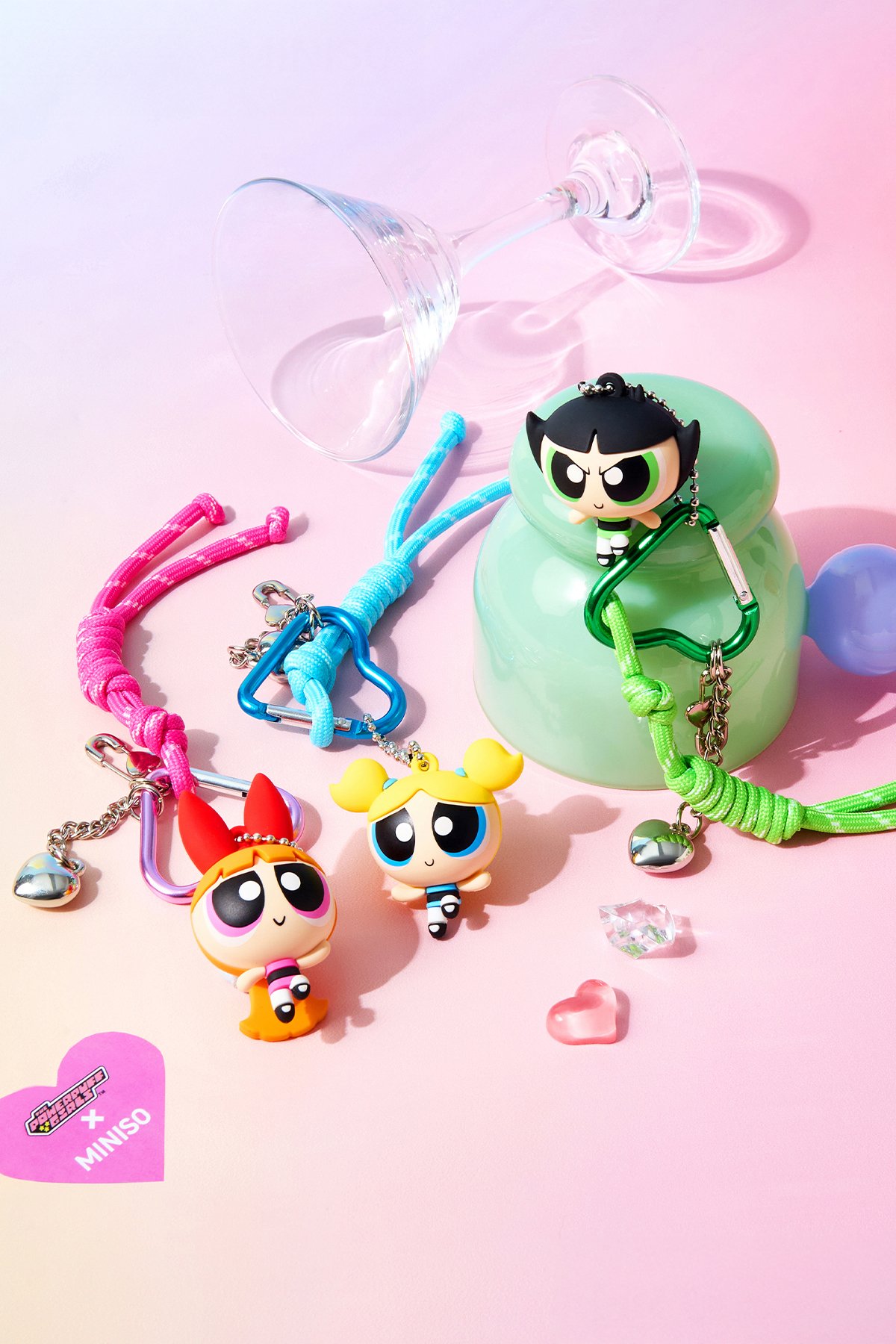 Powerpuff Girls Lisanslı Anahtarlık