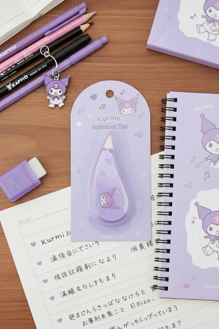 Sanrio Lisanslı Kuromi Stacking Fun Koleksiyonu Düzeltme Bandı