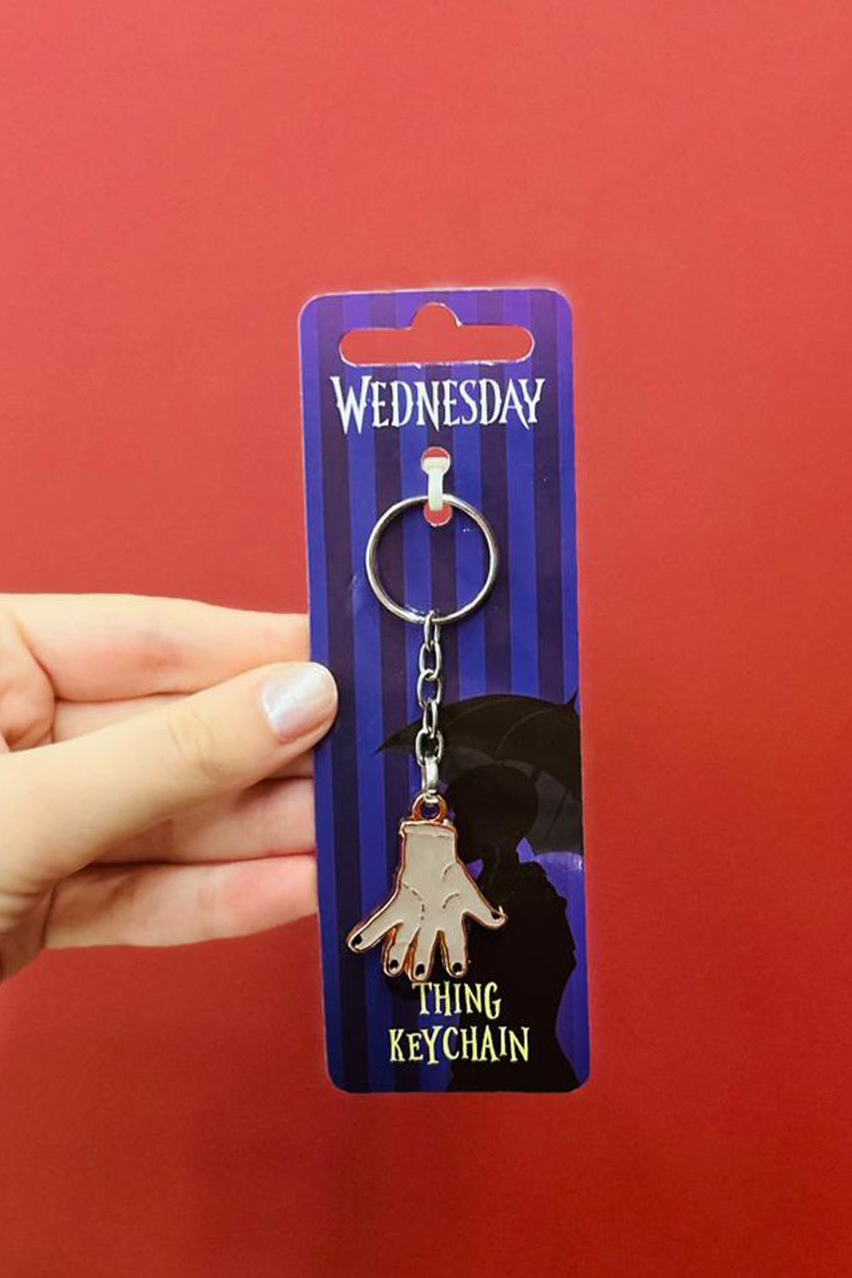 Wednesday Lisanslı Thing Anahtarlık