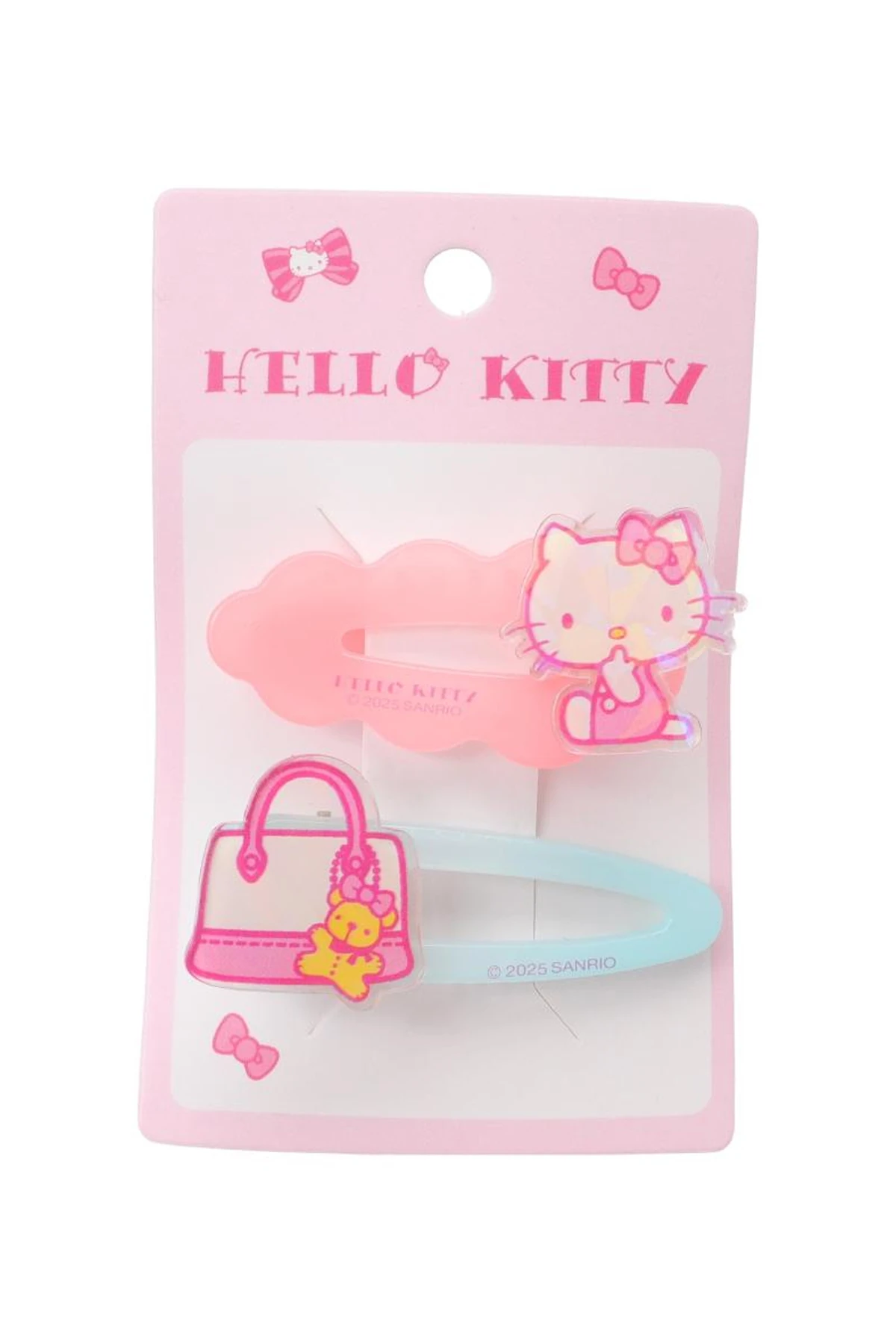 Hello Kitty Serisi Figürlü Saç Klipsi (2 adet)