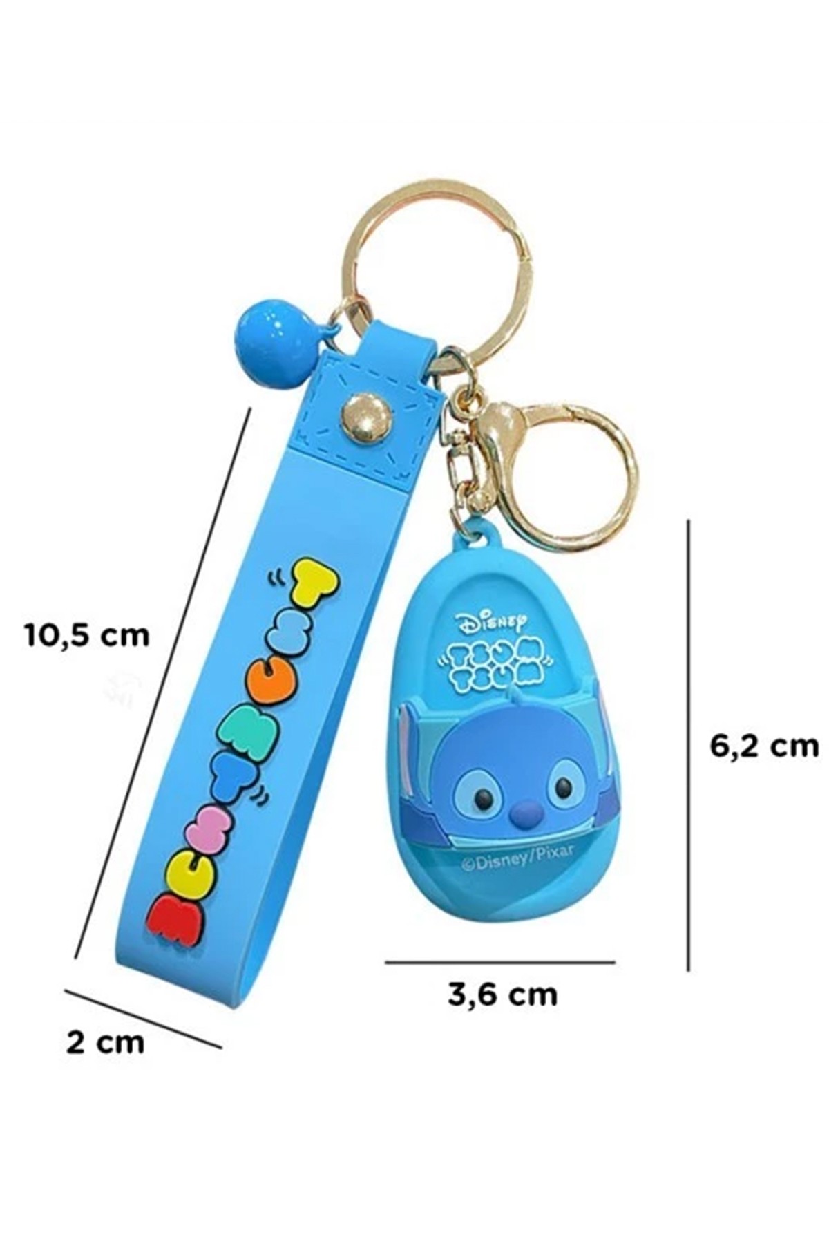 Disney Lisanslı Tsum Tsum Serisi Mini Terlik Figürlü Anahtarlık