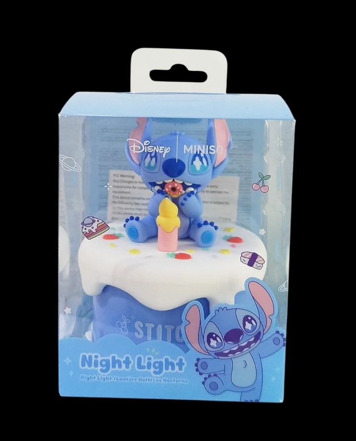 Disney Lilo&Stitch Lisanslı Parti Serisi Pasta Figürlü Gece Lambası