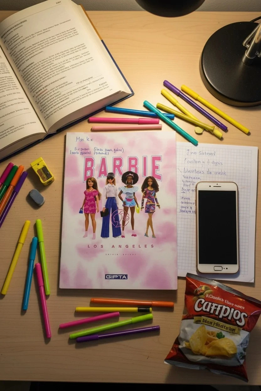 Gıpta Barbie Lisanslı Not Defteri A6