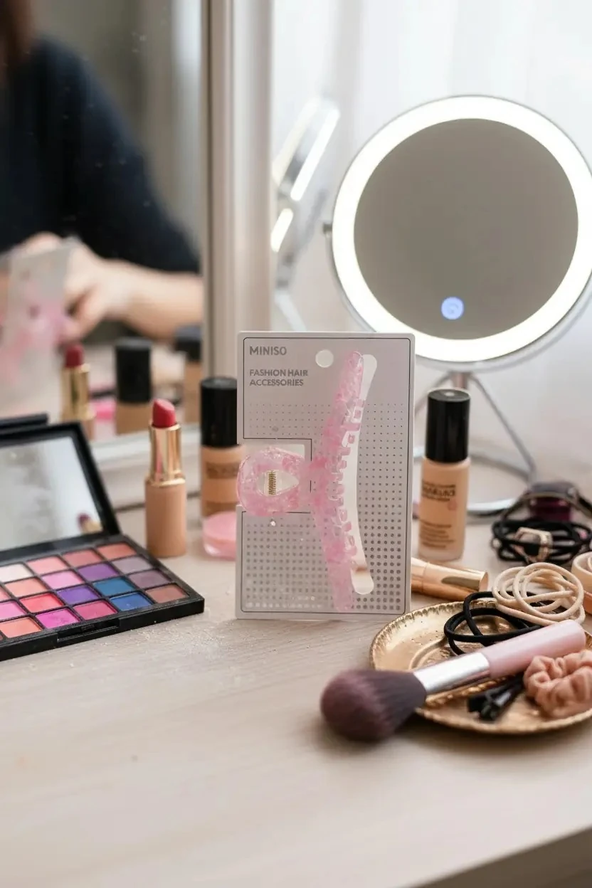 Büyük Şeffaf Kıskaç Toka