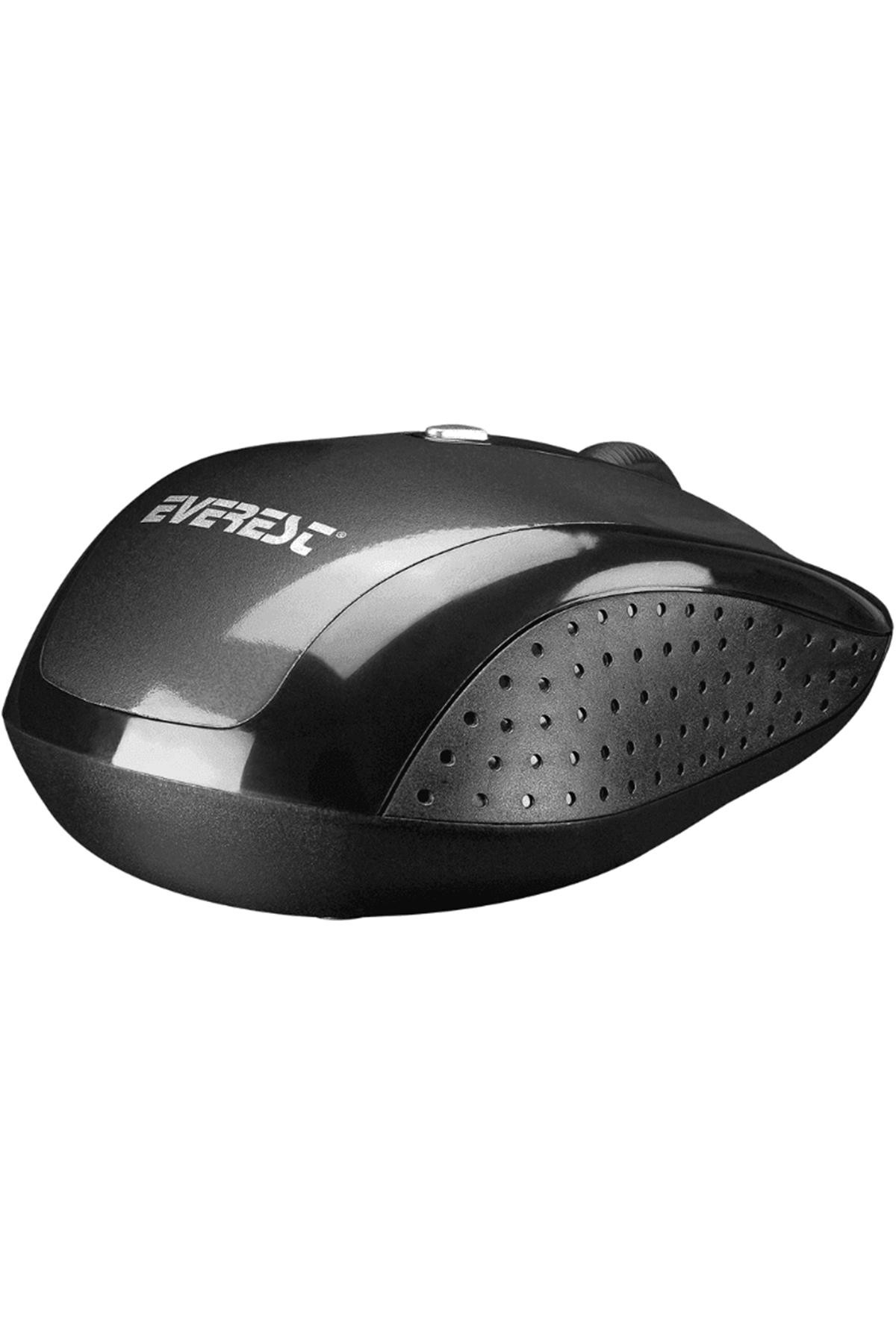 Everest Sm-901 Gri 2.4Ghz Optik Kablosuz Mouse