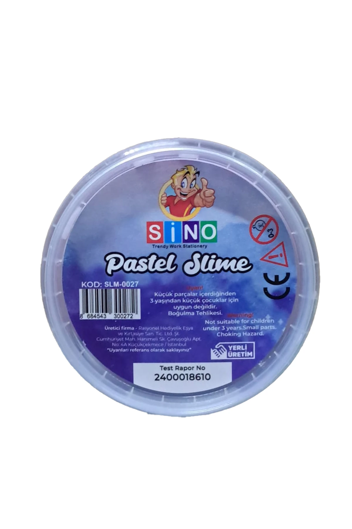 Sino Pastel Zıplayan Oyun Jeli Slime 140 Gr.
