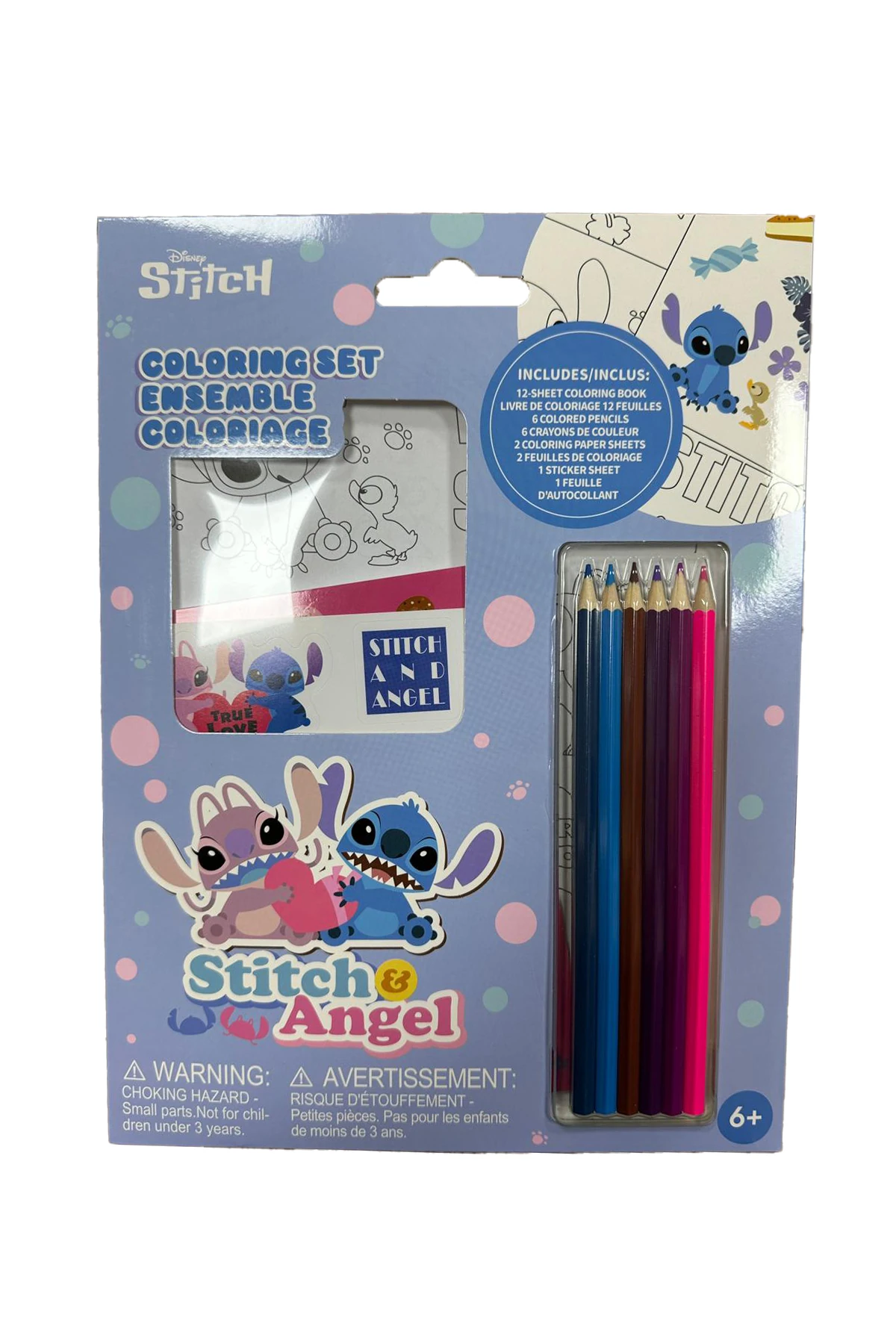 Disney Lisanslı Lilo & Stitch Koleksiyonu Boyama Seti