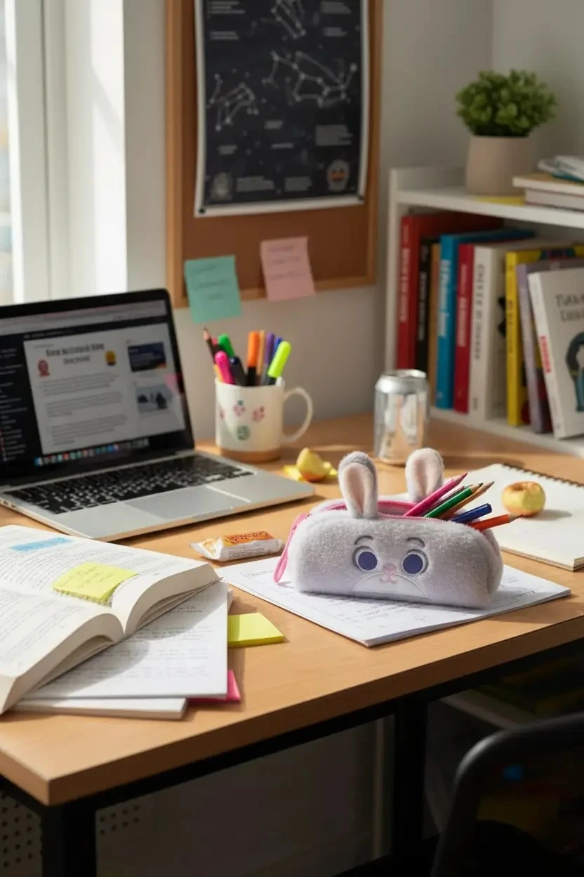 Disney Zootropolis Lisanslı Büyük Fermuarlı Peluş Kalemlik