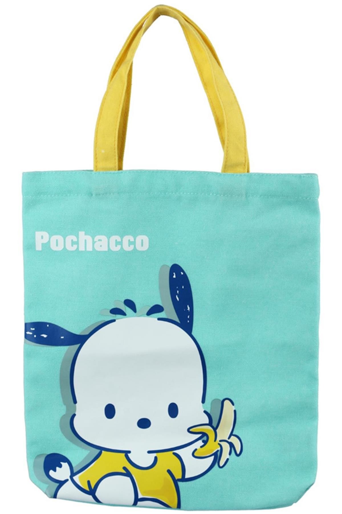 Sanrio Lisanslı Bez Alışveriş Çantası - Pochacco