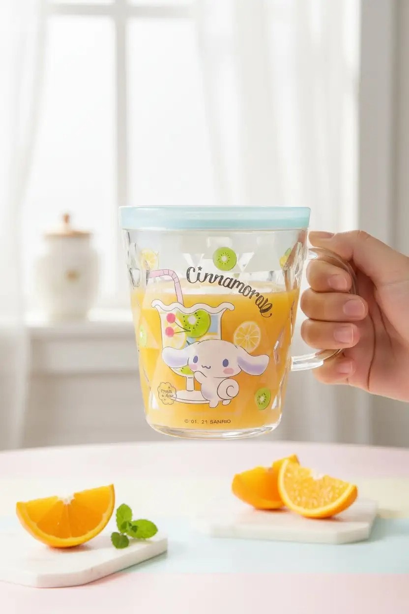 Sanrio Lisanslı Plastik Bardak (350Ml) -  Cinnamoroll -  Pompompurin - My Melody
