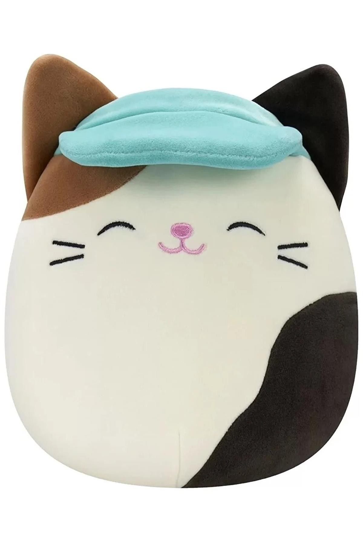 Squishmallow Şapkalı Kedi Cam 20 Cm