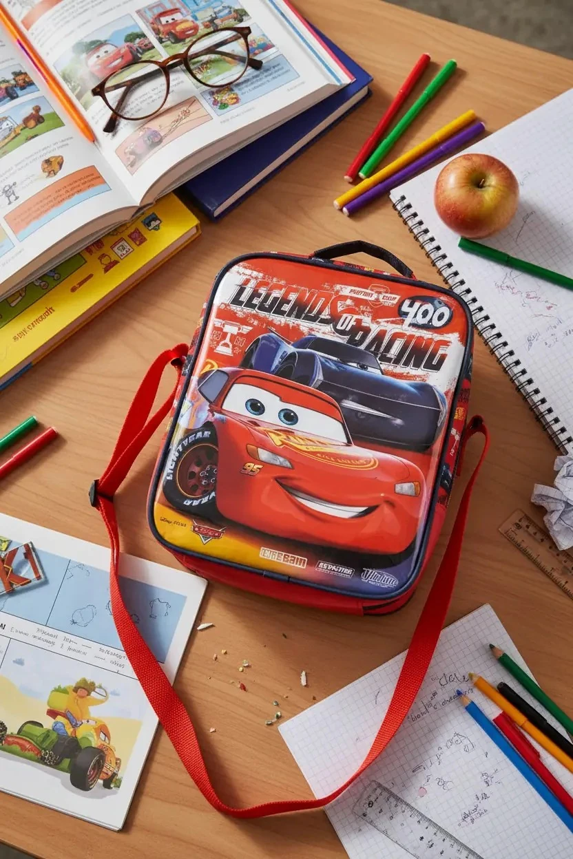 Disney Lisanslı Cars Yiyecek Çantası - Due Legend