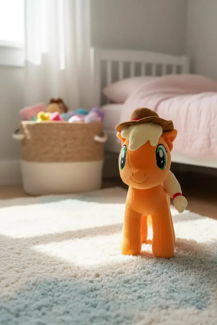 My Little Pony Lisanslı 25 cm Ayakta Peluş Oyuncak (Applejac