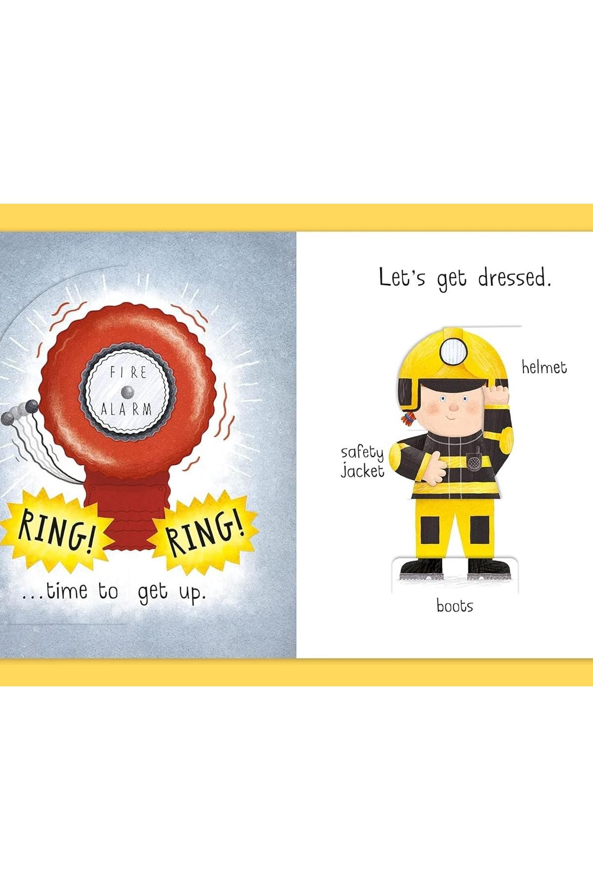 Busy Day: Firefighter : An Action Play Book