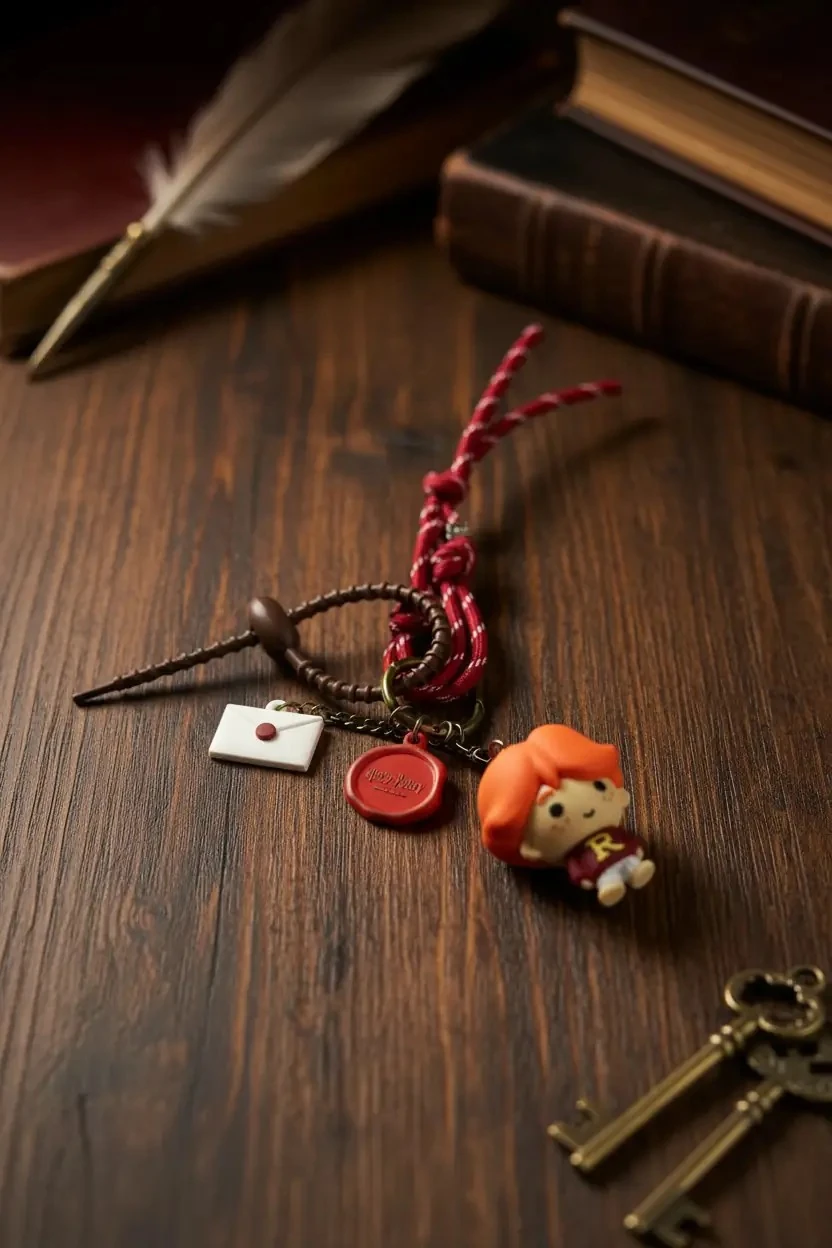 Harry Potter Lisanslı Kazaklı Ron Figür Anahtarlık – Koleksiyonluk & Şık