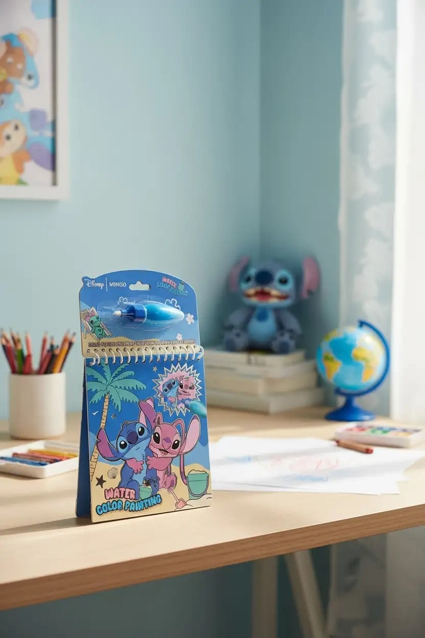 Disney Lilo&Stitch Lisanslı Stitch Koleksiyonu Suluboya Resim