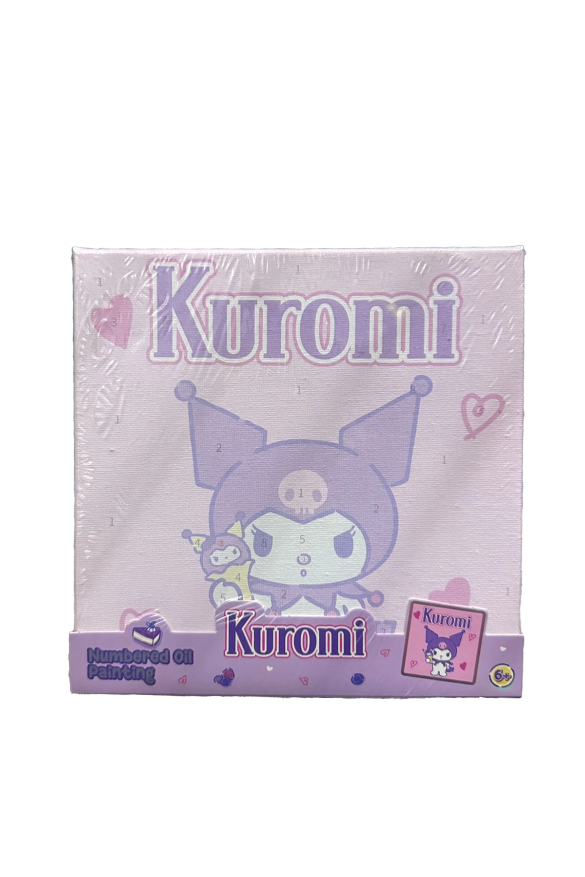 Sanrio Lisanslı Tatlı Koleksiyonu Numaralı Yağlıboya Tablo