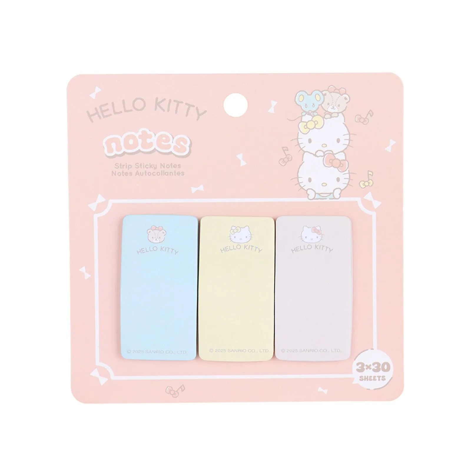 Sanrio Lisanslı Sert Kapak Dikey Not Kağıdı (Hello Kitty)